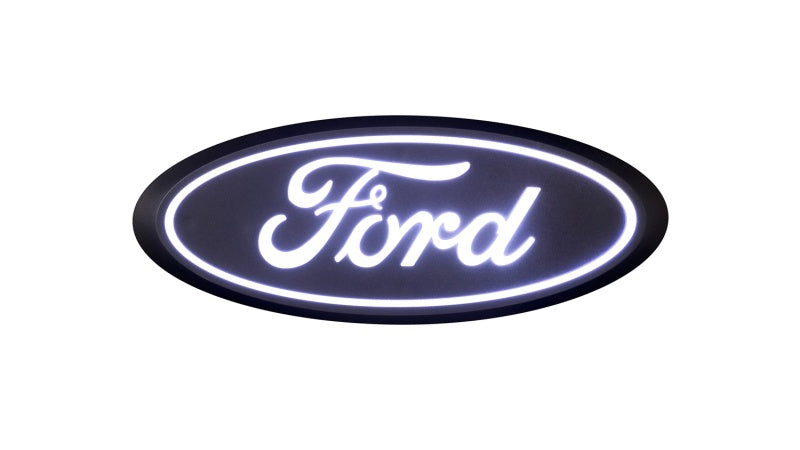 Putco 17-20 Ford SuperDuty Front Luminix Ford LED Emblem - w/o Camera CutOut Putco 17-20 Ford SuperDuty Front Luminix Ford LED Emblem - w/o Camera CutOut