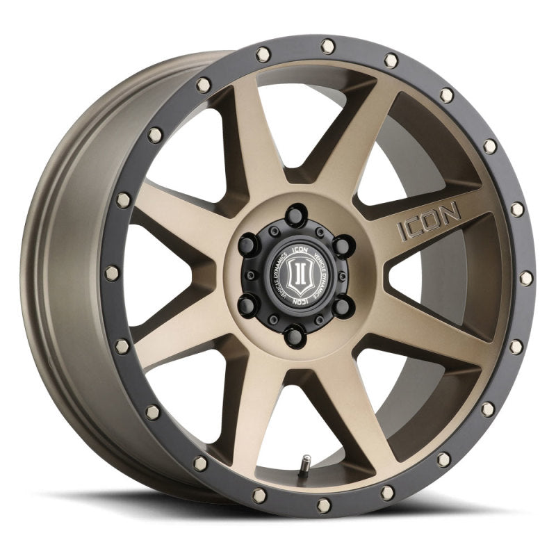 ICON Rebound 20x9 6x5.5 0mm Offset 5in BS Bronze Wheel ICON Rebound 20x9 6x5.5 0mm Offset 5in BS Bronze Wheel