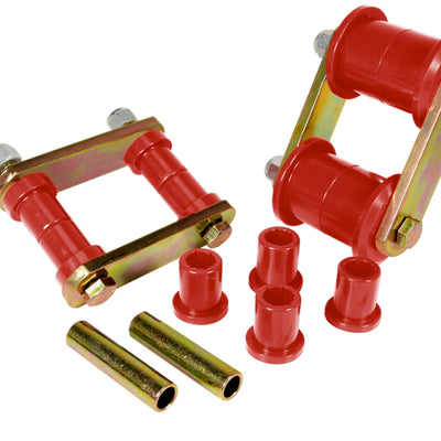 Prothane 60-74 Chrysler B & E Body HD Spring & Shackles Bushings - Red