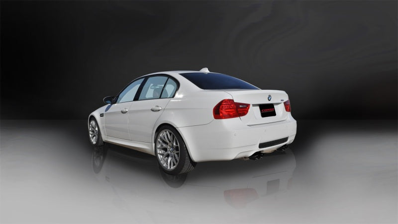 Corsa 2008-2012 BMW M3 E90 Black Sport Cat-Back Exhaust Corsa 2008-2012 BMW M3 E90 Black Sport Cat-Back Exhaust