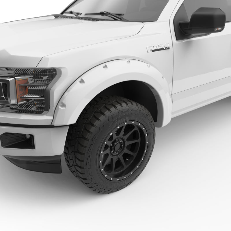 EGR 2018 Ford F150 Bolt-On Look Color Match Fender Flares - Set - Oxford White EGR 2018 Ford F150 Bolt-On Look Color Match Fender Flares - Set - Oxford White