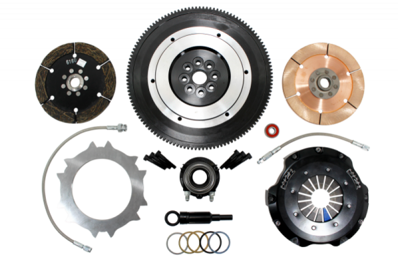 Clutch Masters 07-09 Subaru Legacy GT Spec B Push Style Street/Race Twin-Disc 7.25in Clutch Kit Clutch Masters 07-09 Subaru Legacy GT Spec B Push Style Street/Race Twin-Disc 7.25in Clutch Kit