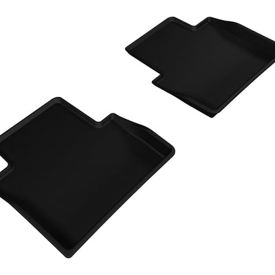 3D MAXpider 2015-2017 Chrysler 200 Kagu 2nd Row Floormats - Black