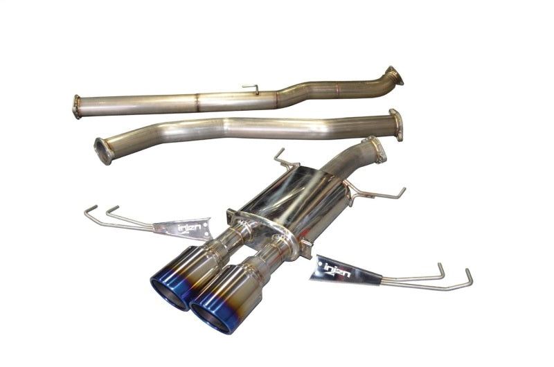 Injen 17-19 Honda Civic Type-R 3in SS Cat-Back Exhaust w/ Dual Burnt Titanium Tips Injen 17-19 Honda Civic Type-R 3in SS Cat-Back Exhaust w/ Dual Burnt Titanium Tips
