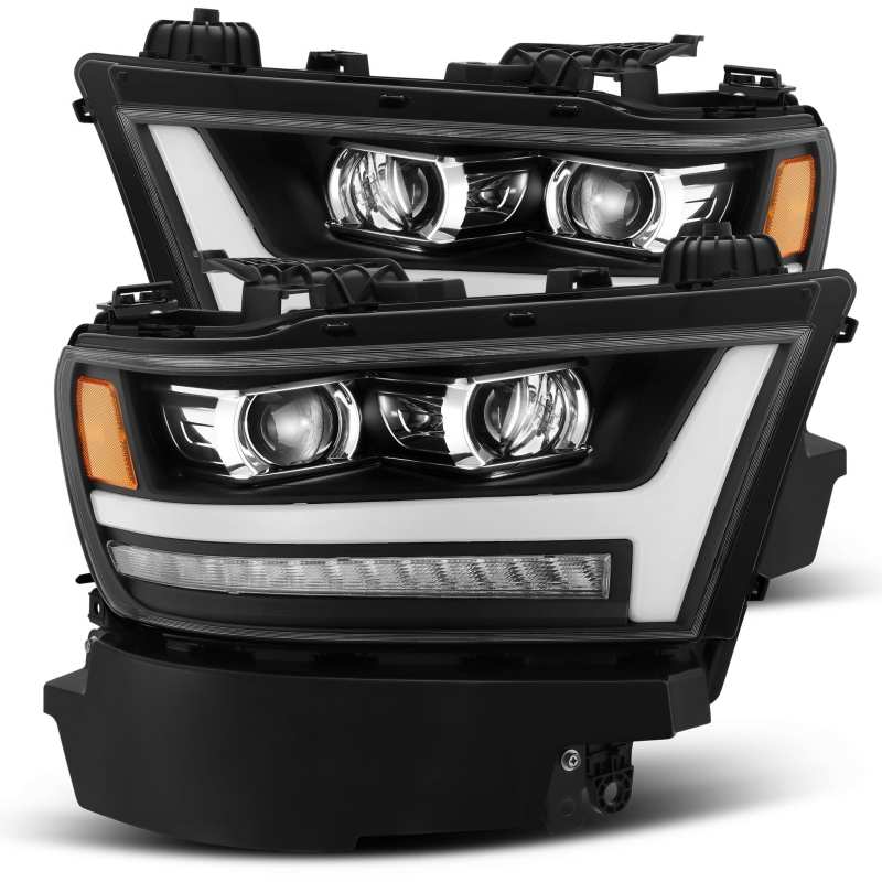 AlphaRex 19-20 Ram 1500HD PRO-Series Proj Headlight Plnk Style Blk w/Activ Light/Seq Signal/Plnk DRL AlphaRex 19-20 Ram 1500HD PRO-Series Proj Headlight Plnk Style Blk w/Activ Light/Seq Signal/Plnk DRL