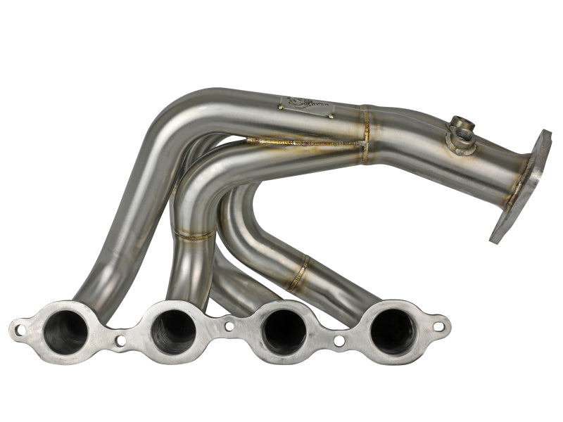 aFe Twisted 304SS Header 2020 Chevy Corvette (C8) 6.2L V8 - Brushed aFe Twisted 304SS Header 2020 Chevy Corvette (C8) 6.2L V8 - Brushed