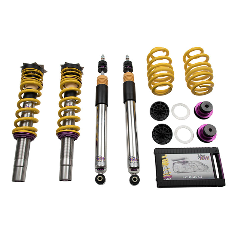 KW Coilover Kit V3 KW Coilover Kit V3 2018+ Audi S5 (B9) Coupe w/o Electronic Dampers (48.5mm) KW Coilover Kit V3 KW Coilover Kit V3 2018+ Audi S5 (B9) Coupe w/o Electronic Dampers (48.5mm)