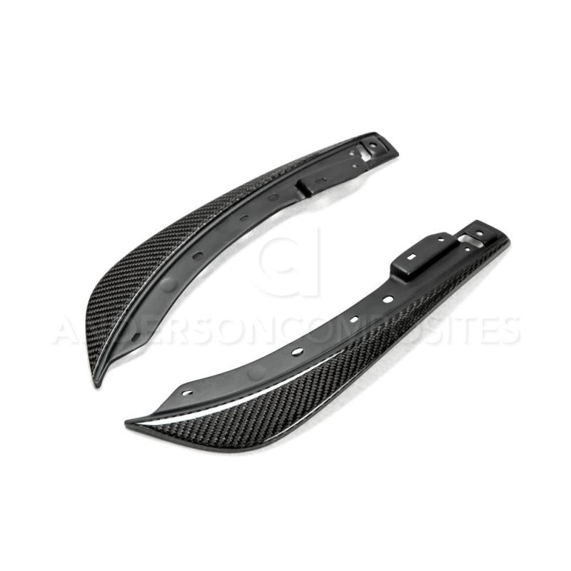 Anderson Composites 09-14 Dodge Challenger Front Bumper Canards Anderson Composites 09-14 Dodge Challenger Front Bumper Canards