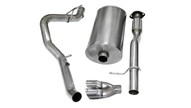 Corsa 2007-2008 Chevrolet Suburban 1500 5.3L V8 Polished Sport Cat-Back Exhaust Corsa 2007-2008 Chevrolet Suburban 1500 5.3L V8 Polished Sport Cat-Back Exhaust
