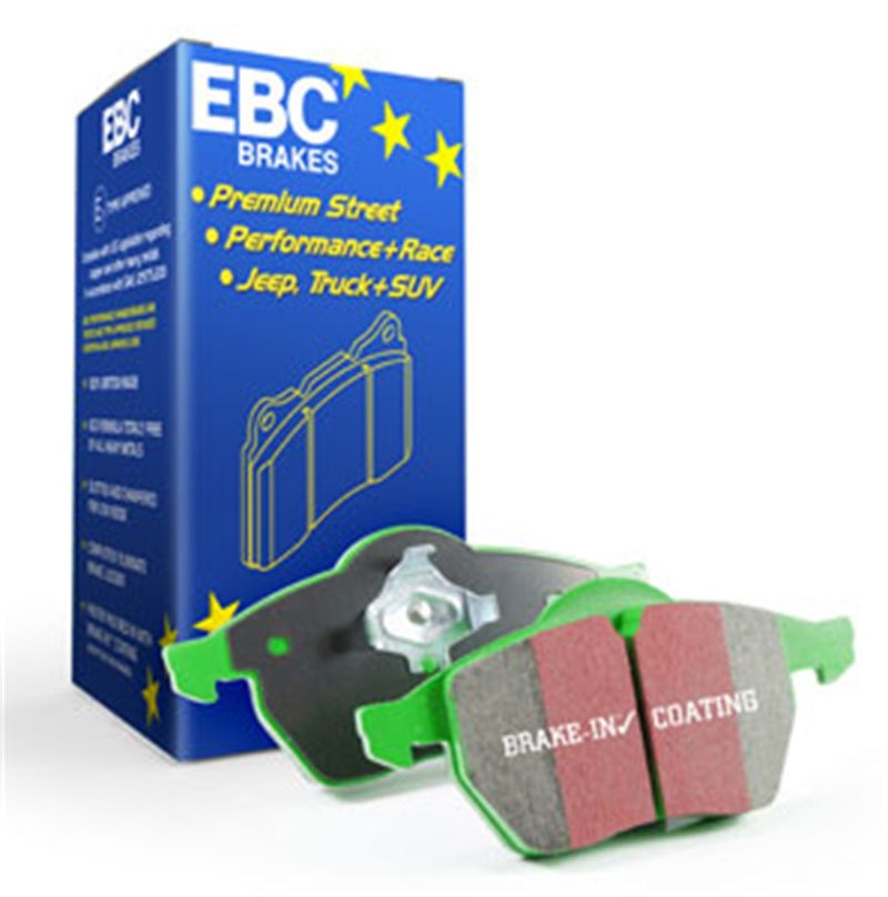 EBC 83-93 Ford Mustang 2.3 (Rear Rotors) Greenstuff Rear Brake Pads EBC 83-93 Ford Mustang 2.3 (Rear Rotors) Greenstuff Rear Brake Pads