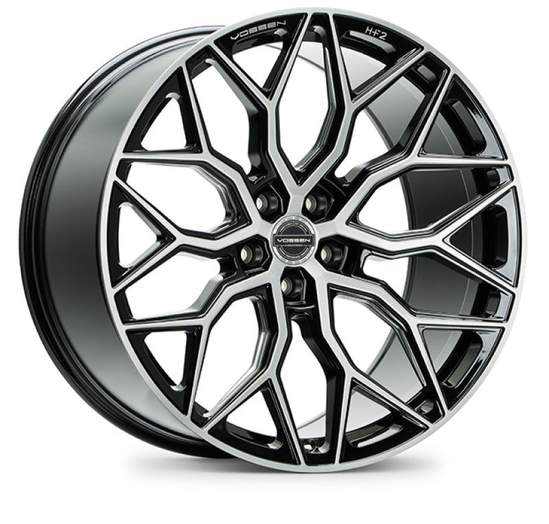 Vossen HF-2 19x8.5 / 5x112 / ET45 / Flat Face / 66.5 - Brushed Gloss Black Wheel Vossen HF-2 19x8.5 / 5x112 / ET45 / Flat Face / 66.5 - Brushed Gloss Black Wheel