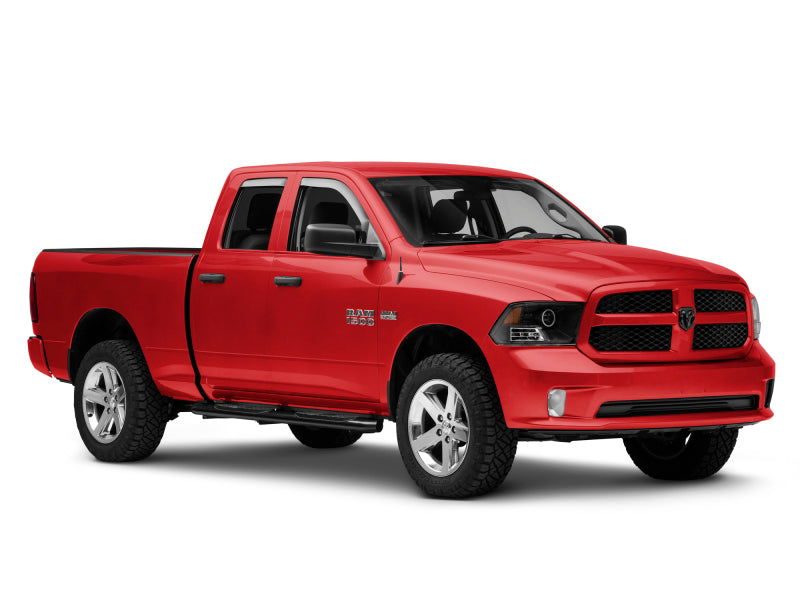 Raxiom 09-18 RAM 1500 Super White LED Halo Projector Headlights- Black Housing (Clear Lens) Raxiom 09-18 RAM 1500 Super White LED Halo Projector Headlights- Black Housing (Clear Lens)