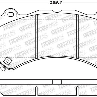 StopTech Street Brake Pads - Front