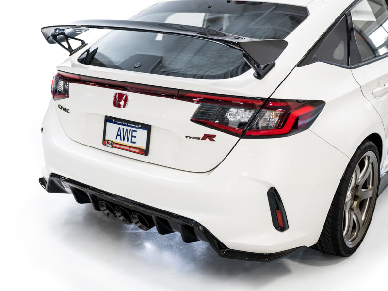 AWE Tuning 2023 Honda Civic Type R FL5 Touring Edition Exhaust w/ Triple Diamond Black Tips AWE Tuning 2023 Honda Civic Type R FL5 Touring Edition Exhaust w/ Triple Diamond Black Tips