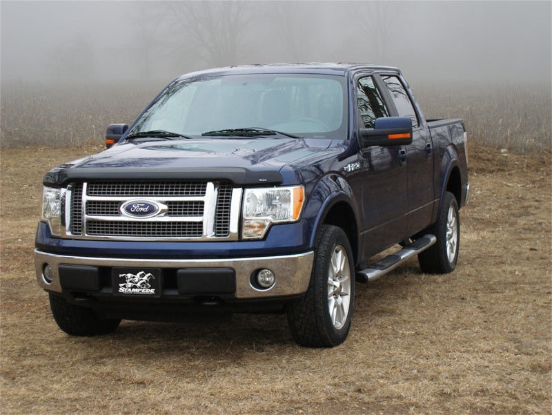 Stampede 2009-2014 Ford F-150 Excludes Raptor Model Vigilante Premium Hood Protector - Smoke Stampede 2009-2014 Ford F-150 Excludes Raptor Model Vigilante Premium Hood Protector - Smoke