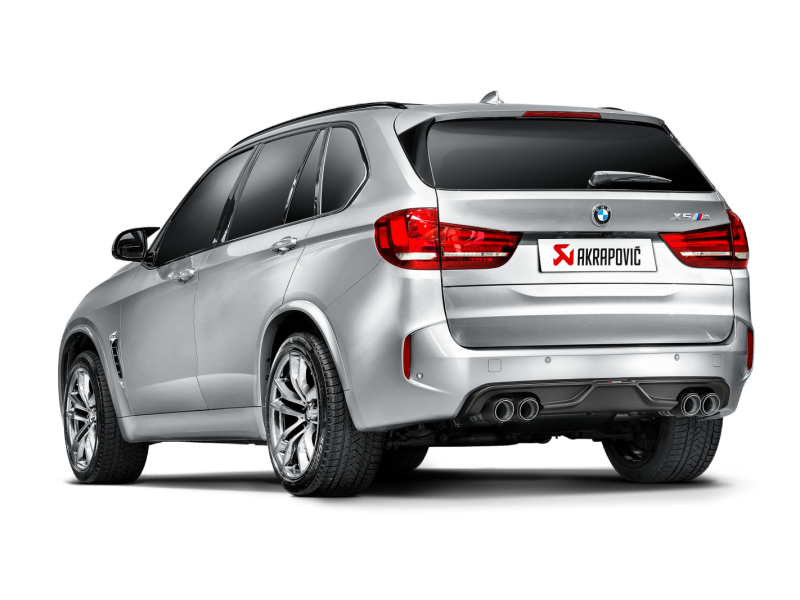 Akrapovic 15-17 BMW X5M (F85) Evolution Line Cat Back (Titanium) w/ Carbon Tips Akrapovic 15-17 BMW X5M (F85) Evolution Line Cat Back (Titanium) w/ Carbon Tips