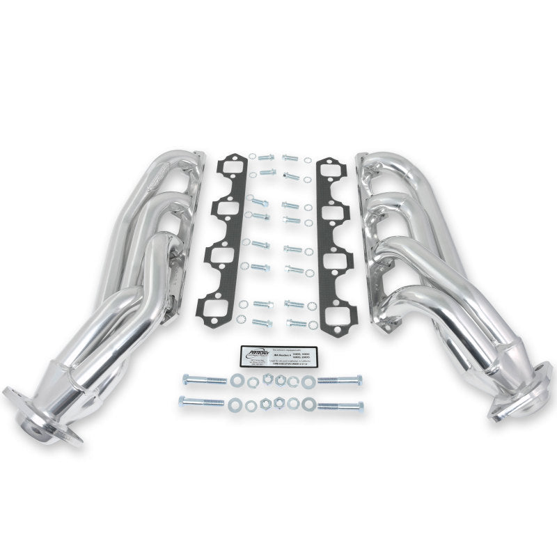 JBA 65-73 Ford Mustang 260-302 SBF 1-5/8in Primary Silver Ctd Mid Length Header JBA 65-73 Ford Mustang 260-302 SBF 1-5/8in Primary Silver Ctd Mid Length Header