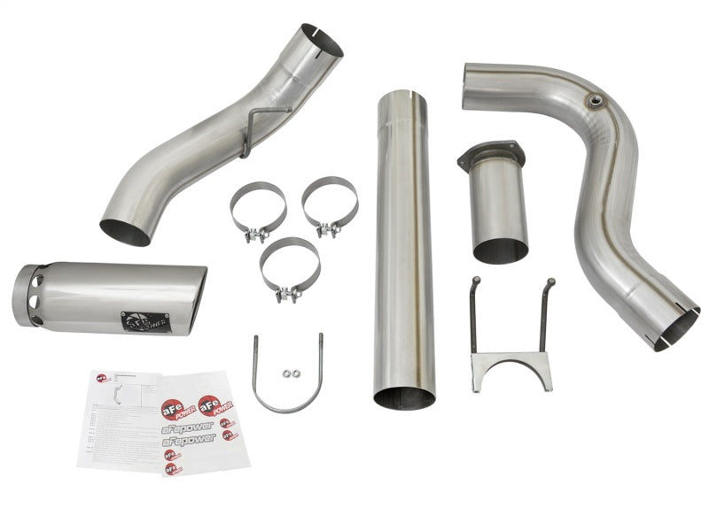 aFe ATLAS 5in DPF-Back Alum Steel Exhaust System w/Polished Tip 2017 Ford Diesel Trucks V8-6.7L (td) aFe ATLAS 5in DPF-Back Alum Steel Exhaust System w/Polished Tip 2017 Ford Diesel Trucks V8-6.7L (td)