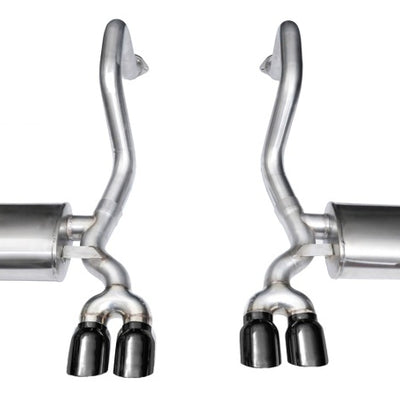Corsa 1997-2004 Chevrolet Corvette C5 Z06 5.7L V8 Xtreme Axle-Back Exhaust w/ Black Tips