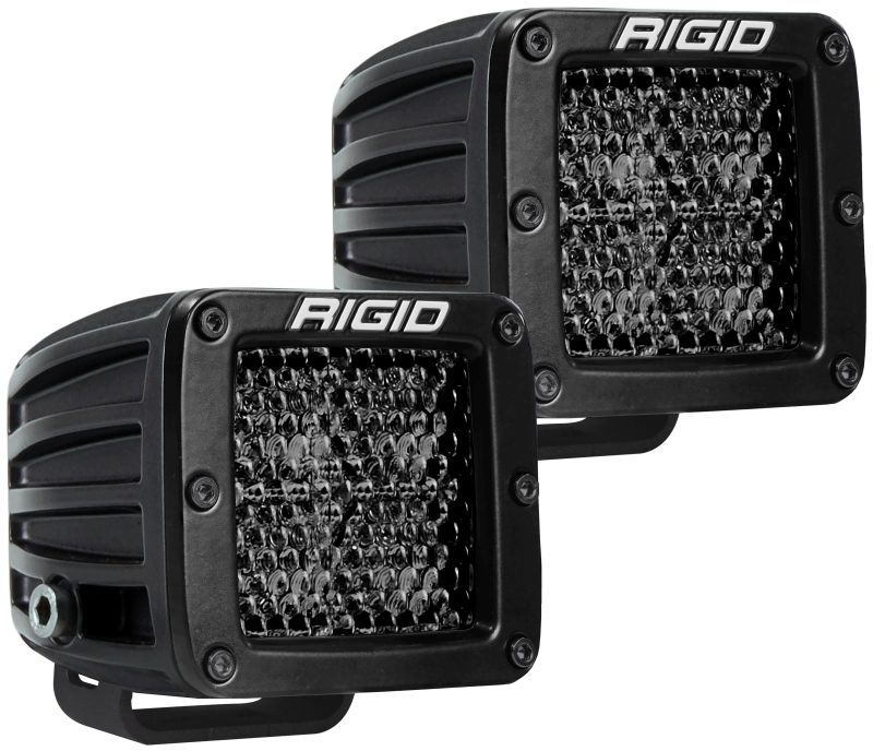 Rigid Industries D Series PRO Midnight Edition - Spot - Diffused - Pair Rigid Industries D Series PRO Midnight Edition - Spot - Diffused - Pair
