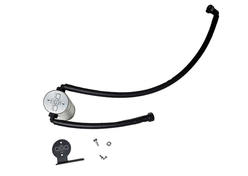 J&L 20-25 Chevrolet Corvette 6.2L LT2 Targa Top Passenger Side Oil Separator 3.0 - Clear Anodize J&L 20-25 Chevrolet Corvette 6.2L LT2 Targa Top Passenger Side Oil Separator 3.0 - Clear Anodize