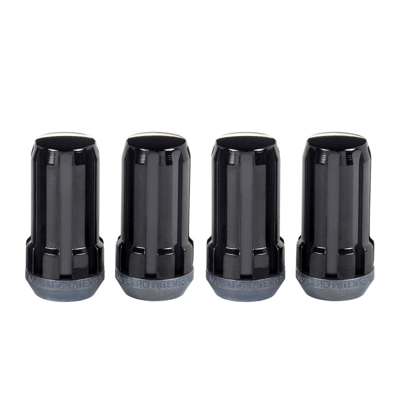 McGard SplineDrive Lug Nut (Cone Seat) 1/2-20 / 1.60in. Length (4-Pack) - Black (Req. Tool) McGard SplineDrive Lug Nut (Cone Seat) 1/2-20 / 1.60in. Length (4-Pack) - Black (Req. Tool)
