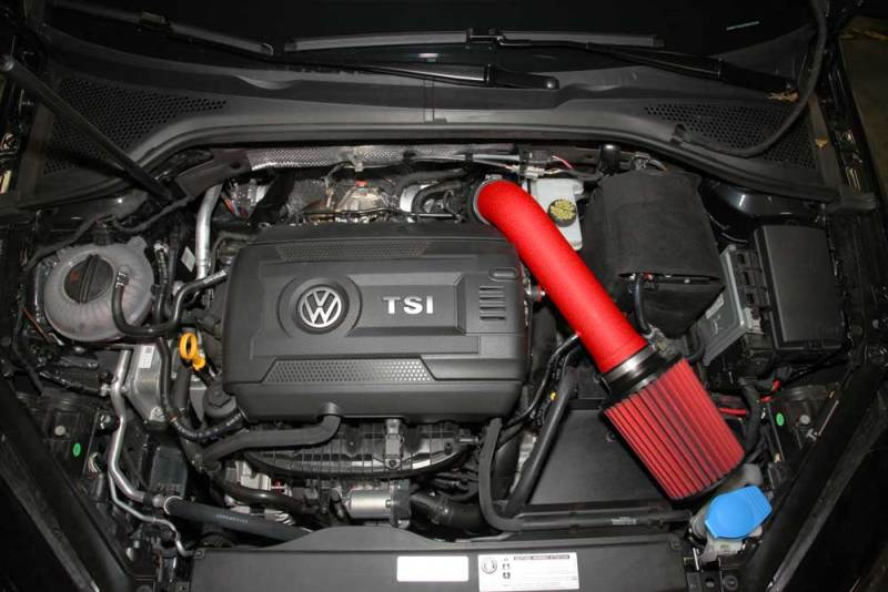 AEM 2015 Volkswagen Golf GTI 2.0L Cold Air Intake System Wrinkle Red AEM 2015 Volkswagen Golf GTI 2.0L Cold Air Intake System Wrinkle Red