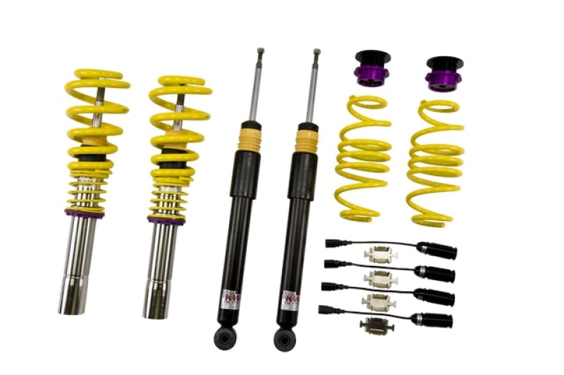 KW Coilover Kit V1 Audi A4 S4 (8K/B8) w/ electronic dampening control Sedan FWD + Quattro KW Coilover Kit V1 Audi A4 S4 (8K/B8) w/ electronic dampening control Sedan FWD + Quattro