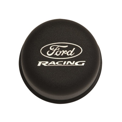 Ford Racing Black Breather Cap W/ Ford Racing Logo