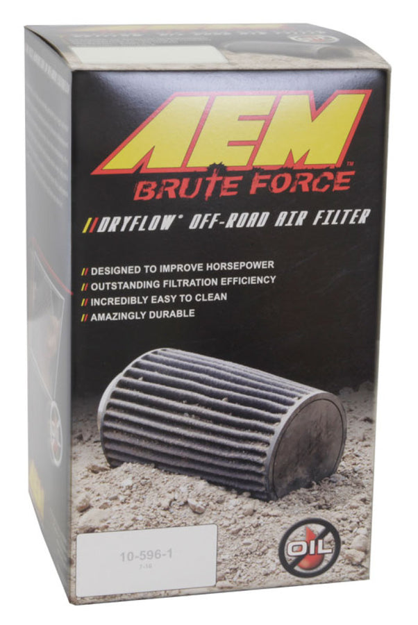AEM 3.5 in x 9 in Dryflow Conical Air Filter AEM 3.5 in x 9 in Dryflow Conical Air Filter