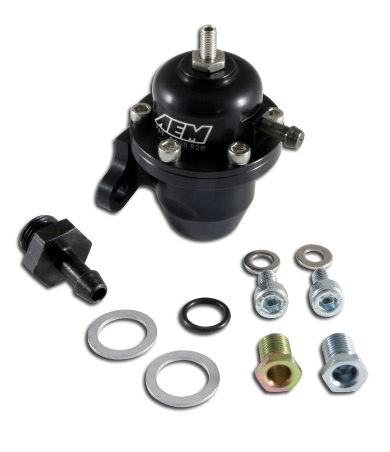 AEM 98-99 Acura CL / 00-05 S2000 / 98-02 Accord / 96-00 Civic Black Adjustable Fuel Pressure Regulat AEM 98-99 Acura CL / 00-05 S2000 / 98-02 Accord / 96-00 Civic Black Adjustable Fuel Pressure Regulat