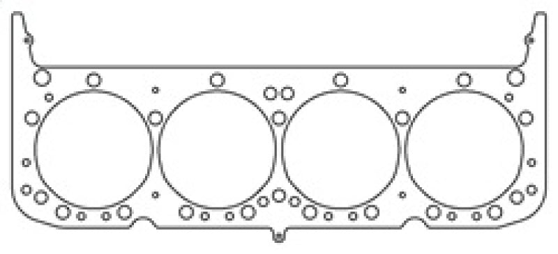 Cometic GM Small Block 4.080 inch Bore .040 inch MLS Head Gasket w/ Valve Pockets Cometic GM Small Block 4.080 inch Bore .040 inch MLS Head Gasket w/ Valve Pockets