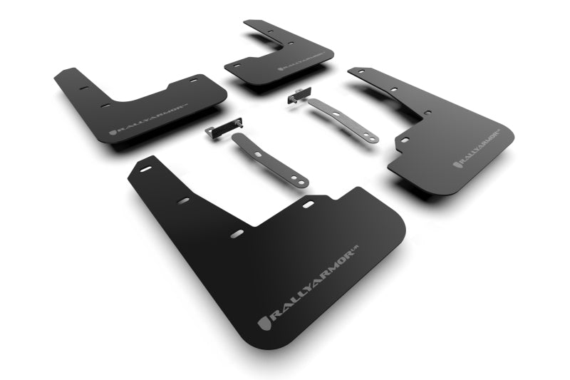 Rally Armor 22-23 Hyundai Elantra N & N Line Black Mud Flap w/Grey Logo Rally Armor 22-23 Hyundai Elantra N & N Line Black Mud Flap w/Grey Logo