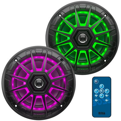Boss Audio Systems 6.5in Marine Speakers / 200 Watts Per Pair / 2 Way