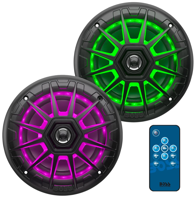 Boss Audio Systems 6.5in Marine Speakers / 200 Watts Per Pair / 2 Way Boss Audio Systems 6.5in Marine Speakers / 200 Watts Per Pair / 2 Way