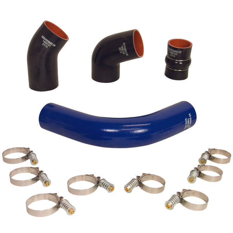 BD Diesel Intercooler Hose & Clamp Kit - 2001-2004 Chevy LB7 Duramax BD Diesel Intercooler Hose & Clamp Kit - 2001-2004 Chevy LB7 Duramax