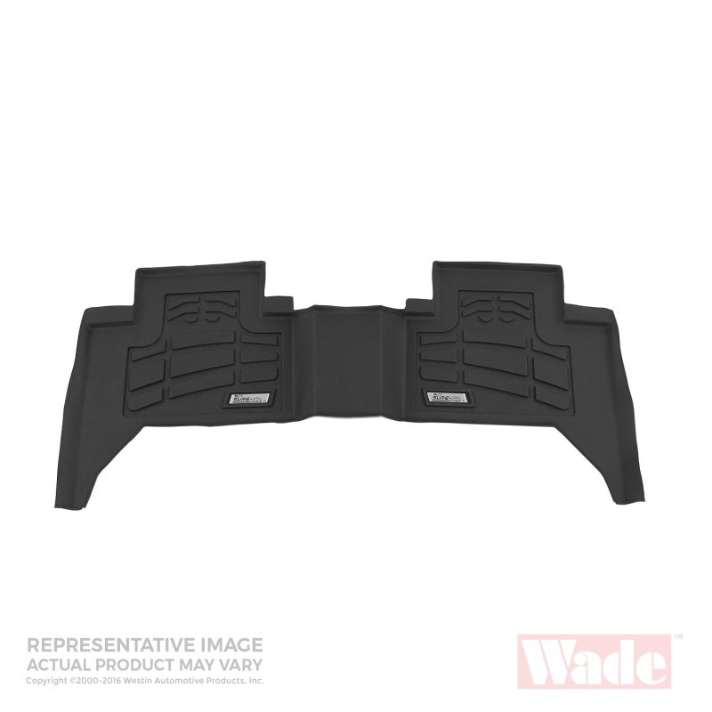 Westin 2007-2014 Cadillac Escalade ESV/EXT Wade Sure-Fit Floor Liners 2nd Row - Gray Westin 2007-2014 Cadillac Escalade ESV/EXT Wade Sure-Fit Floor Liners 2nd Row - Gray