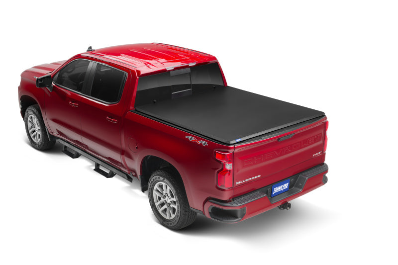 Tonno Pro 2019 GMC Sierra 1500 Fleets 8ft Bed Tonno Fold Tri-Fold Tonneau Cover Tonno Pro 2019 GMC Sierra 1500 Fleets 8ft Bed Tonno Fold Tri-Fold Tonneau Cover