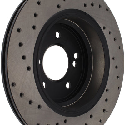 StopTech 01-07 BMW M3 (E46) / 00-04 M5 (E39) Drilled Left Rear Rotor