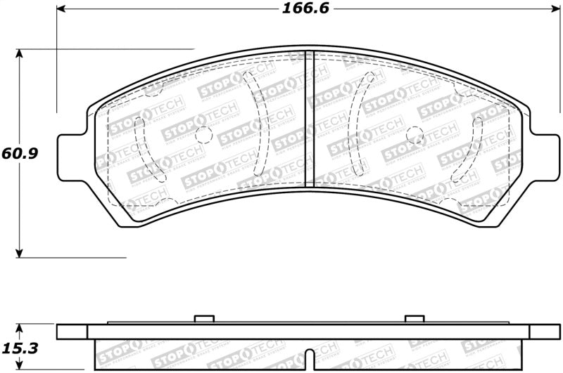 StopTech Street Brake Pads StopTech Street Brake Pads
