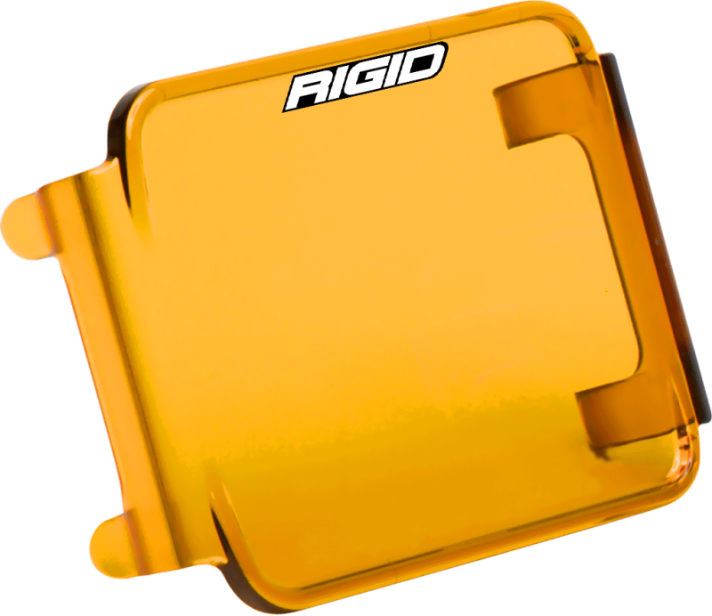 Rigid Industries Protective Polycarbonate Cover - Dually/D2 - Yellow Rigid Industries Protective Polycarbonate Cover - Dually/D2 - Yellow