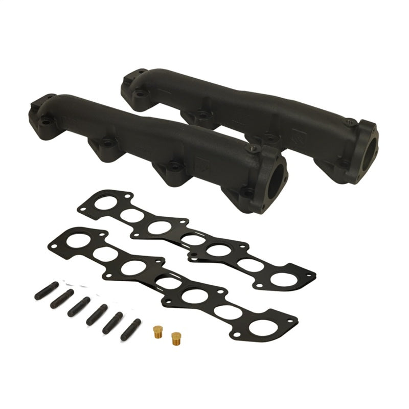 BD Diesel 08-10 Ford F-250/F-350/F-450/F-550 Powerstroke 6.4L Up Pipes Kit w/Manifold Set BD Diesel 08-10 Ford F-250/F-350/F-450/F-550 Powerstroke 6.4L Up Pipes Kit w/Manifold Set