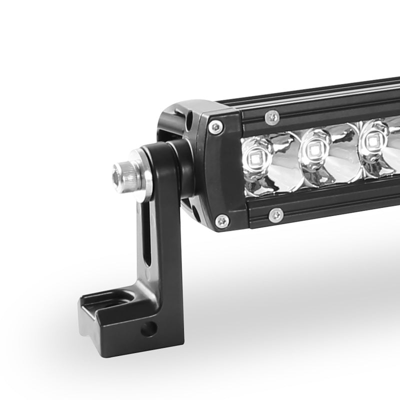 Westin Xtreme LED Light Bar Low Profile Single Row 6 inch Flood w/5W Cree - Black Westin Xtreme LED Light Bar Low Profile Single Row 6 inch Flood w/5W Cree - Black