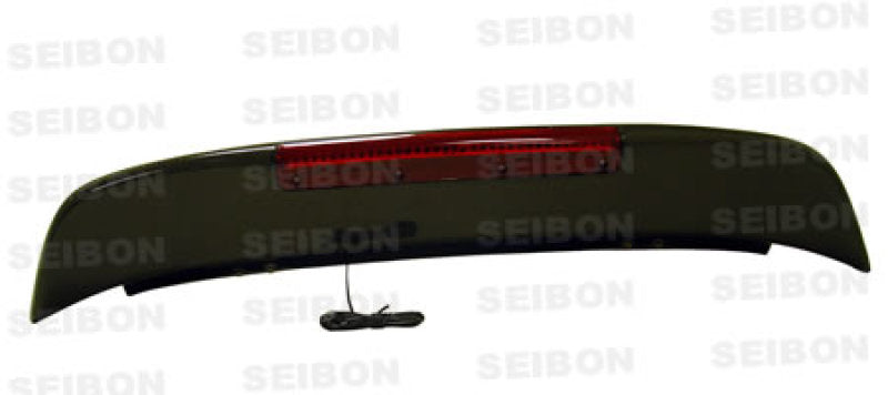 Seibon 92-95 Honda Civic HB SP Carbon Fiber Rear Spoiler w/LED Seibon 92-95 Honda Civic HB SP Carbon Fiber Rear Spoiler w/LED