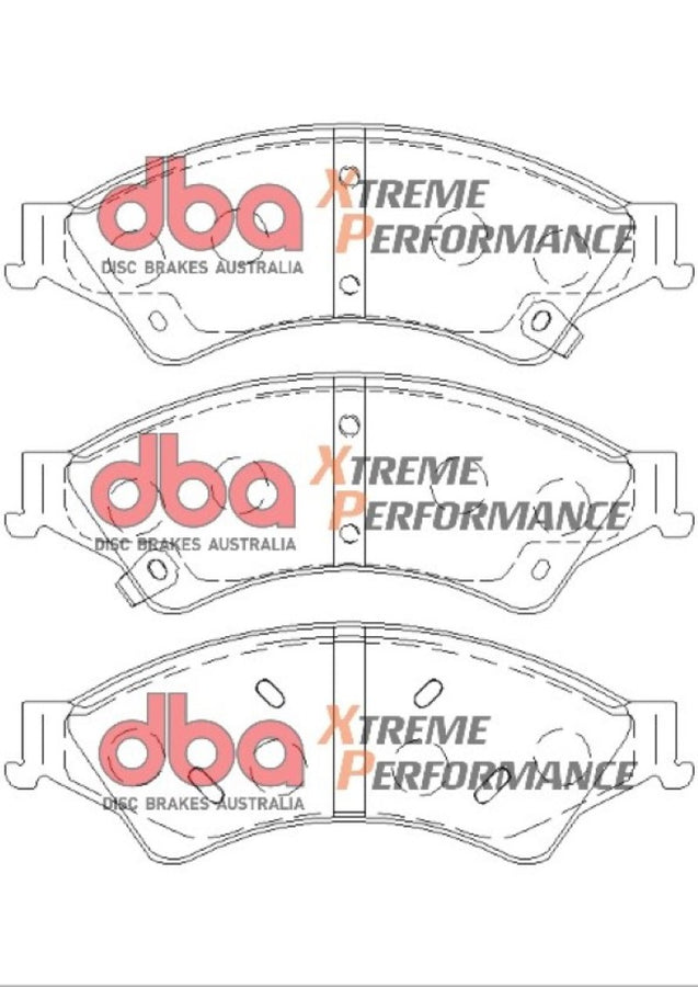 DBA 11-15 Ford Ranger 2.2L Diesel 2Dr XP Performance Front Brake Pads DBA 11-15 Ford Ranger 2.2L Diesel 2Dr XP Performance Front Brake Pads