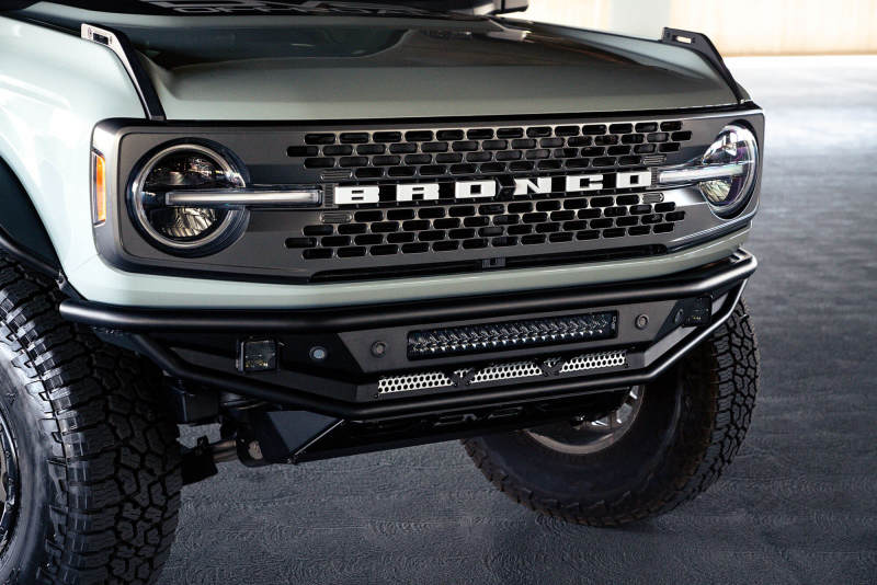 DV8 Offroad 21-22 Ford Bronco Competition Series Front Bumper DV8 Offroad 21-22 Ford Bronco Competition Series Front Bumper