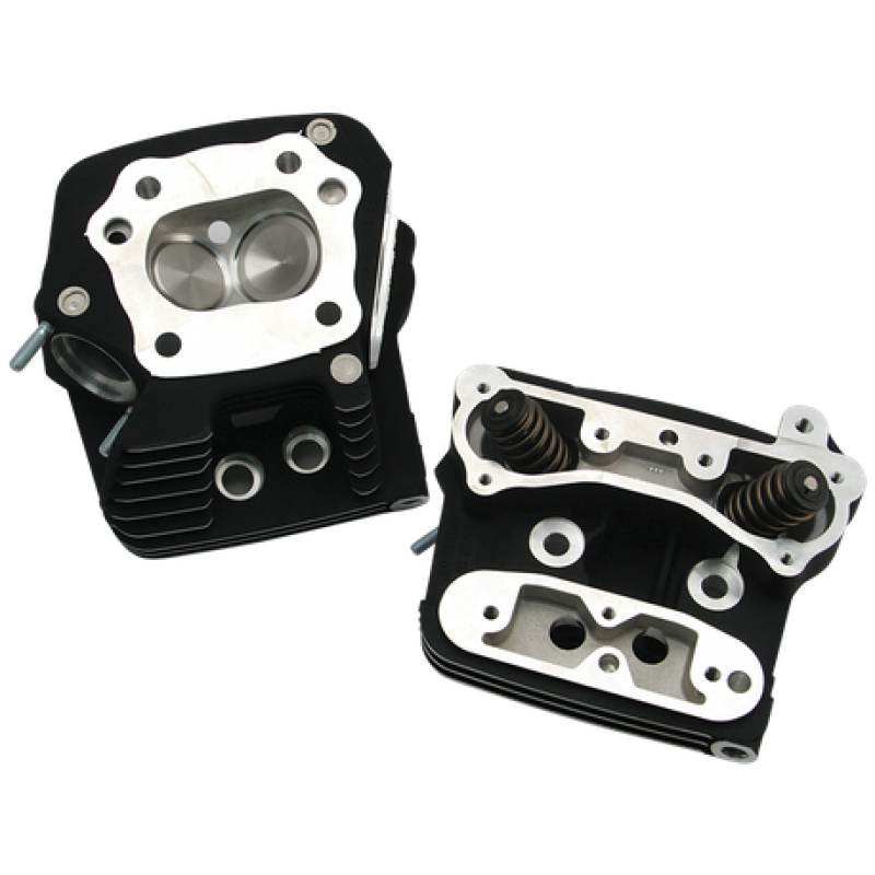 S&S Cycle 84-99 BT Performance Replacement Low Compression 82cc Cylinder Heads - Wrinkle Black S&S Cycle 84-99 BT Performance Replacement Low Compression 82cc Cylinder Heads - Wrinkle Black
