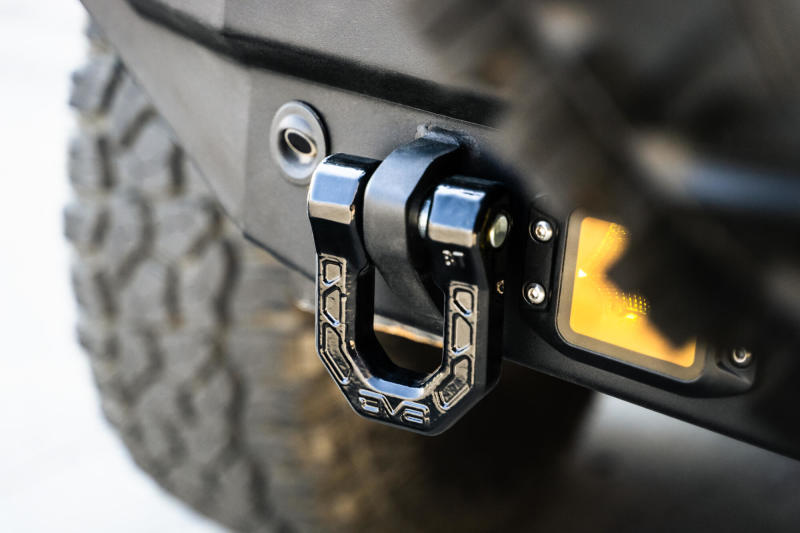 DV8 Offroad Elite Series D-Ring Shackles - Pair (Black) DV8 Offroad Elite Series D-Ring Shackles - Pair (Black)