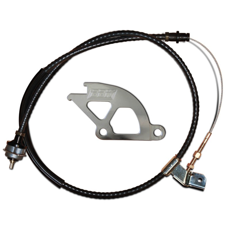 BBK 79-95 Mustang Adjustable Clutch Quadrant And Cable Kit BBK 79-95 Mustang Adjustable Clutch Quadrant And Cable Kit