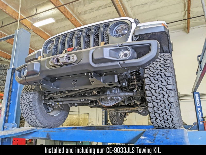 RockJock JL/JT Winch Plate Kit Steel Bumper RockJock JL/JT Winch Plate Kit Steel Bumper